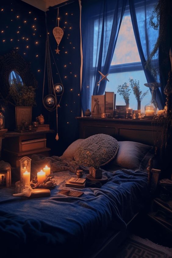 Mystical Dark Bedroom Designs that Mesmerize